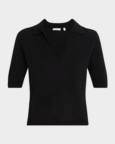 トップス andmary Olivia girls tops black Made by Olivia Women's Solid Long Sleeve Round Neck Crop T