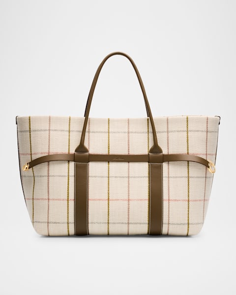 トートバッグ LORO PIANA Ghiera Shopper Large leather shopping bag Large Ghiera Shopper Calfskin Fossil/Sun Gold | Loro Piana US