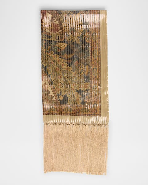 Valentino Garavani Petit Charles Silk Scarf | Neiman Marcus