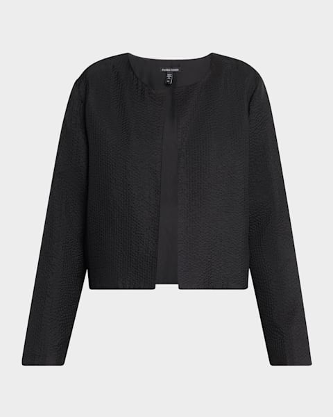 Khaite Crittan Single-Breasted Jacket | Neiman Marcus