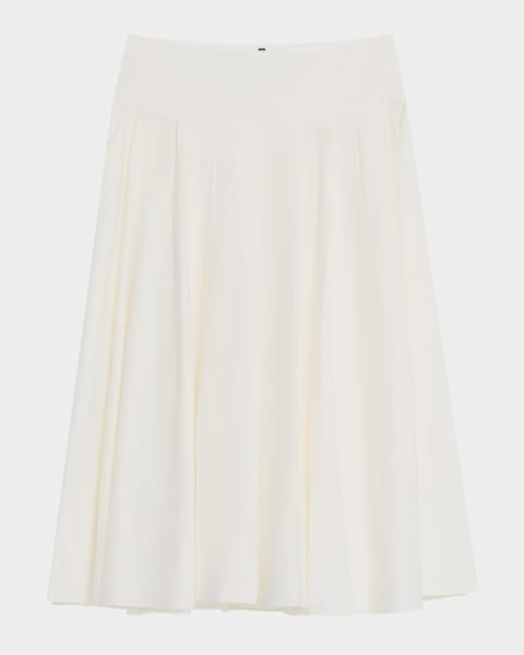 Rohe Plisse Wrap Skirt | Neiman Marcus