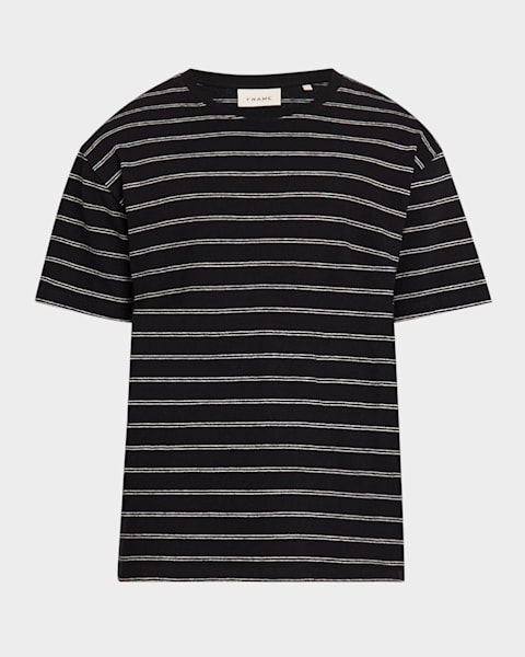 ☆ ☆ modern striped t-shirt FRAME Men's Relaxed Stripe T-Shirt | Neiman Marcus