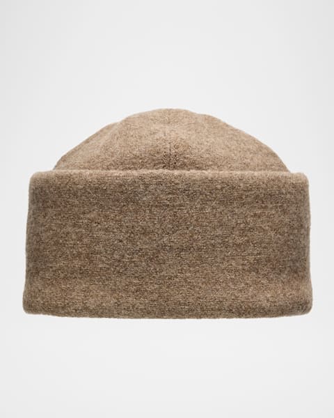 Men's Kiko Wool-Knit Logo Beanie Hat