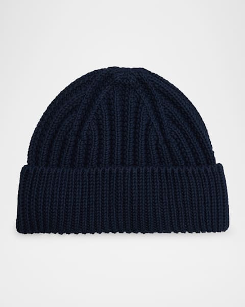 Men's Doroteo Raffia Crochet Beanie Hat