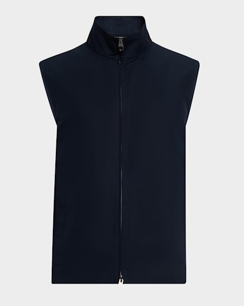 【関税＆送料込み】Brunello Cucinelli Down Hooded Waistcoat Brunello Cucinelli - Black Wool Down Hooded Vest