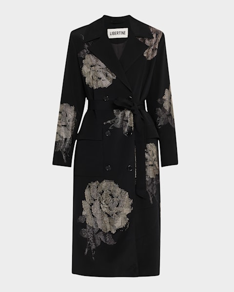 【関税＆送料込み】Marni Duster Coat Marni Duster Coat in Blublack | FWRD