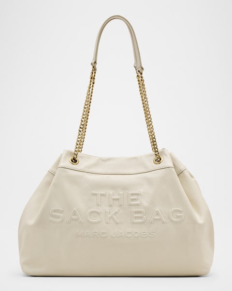ショルダーバッグ・ポシェット MARC JACOBS THE SMALL CHAIN SACK BAG Marc Jacobs The Quilted Denim Chain Sack Bag | Blue | FARFETCH