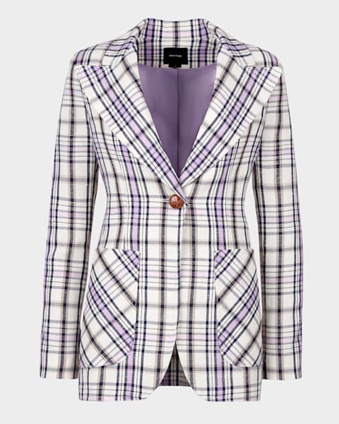Catie Knit V-Neck Blazer
