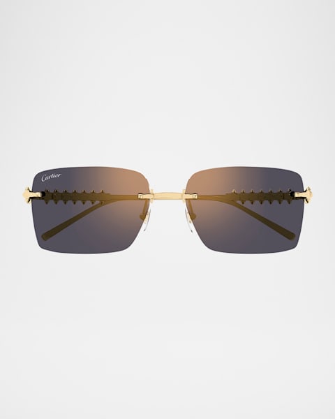 【おしゃれ♪】CDior S4U サングラス DIOR CDior S4U Rimless Square Sunglasses | Neiman Marcus