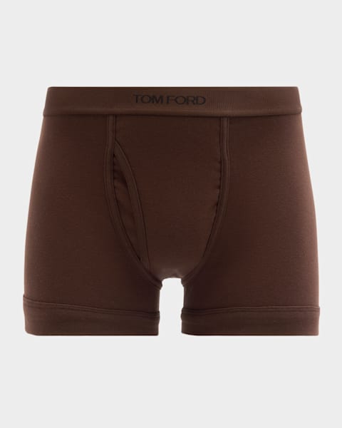 Men's 2-Pack Solid Jersey Boxer Briefs