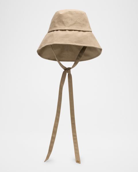 EUGENIA KIM Jordana packable women\'s sun hat bucket hat - Natural Buy Eugenia Kim Jordana Wide Brim Hat - Neutrals At 25% Off  main image 4