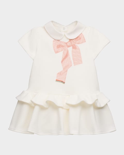 Girl's Sparkle Star Tulle Dress, Size 6M-24M