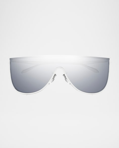 ALAIA Acetate Rectangle Sunglasses | Neiman Marcus