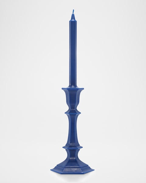 Baccarat Harcourt Candlestick Candle, Green | Neiman Marcus