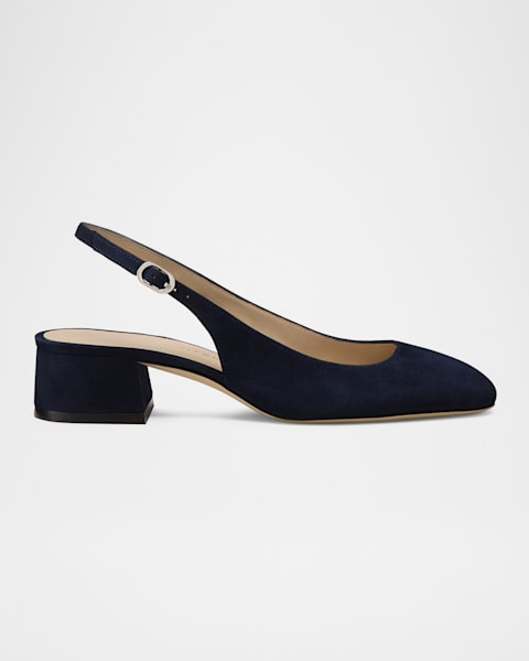 ローファー・オックスフォード Stuart Weitzman SL037LCD Closed Maeve Mary Jane slingback MAEVE MARY JANE SLINGBACK in BARELY BEIGE/BLACK for Women