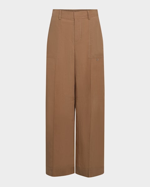 Polo Ralph Lauren Cotton Sateen Utility Pants | Neiman Marcus