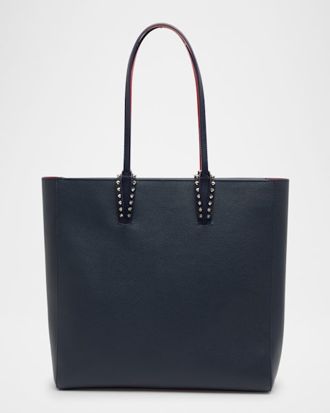 Christian Louboutin Cabata Mini Tote Bag in Leather with Spikes