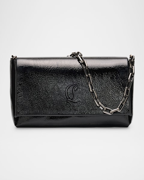 Christian Louboutin Loubila Mini Spike Leather Shoulder Bag