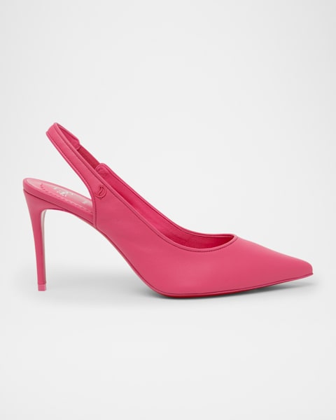 Christian Louboutin Miss Z Studded PVC Red Sole Pumps