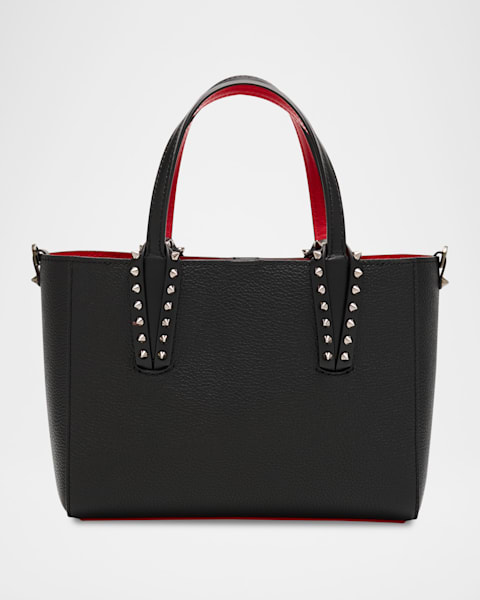 Christian Louboutin Cabata N/S Mini Tote in Grained Leather