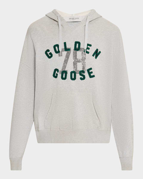 スウェット・トレーナー Golden Goose FLEECE (GMP01224P000534) Vintage-effect beech-colored cotton sweatshirt