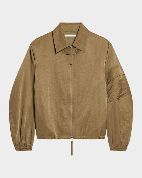 Golden Goose Journey Herringbone Bomber Jacket | Neiman Marcus