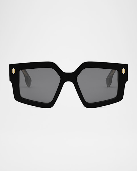 FENDI グリーン スクエアサングラス FOL577V1TF1S9H_01?wid=2000&hei