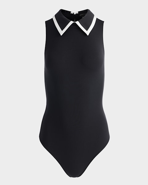Marni Sleeveless Collared Trapeze Top | Neiman Marcus