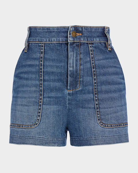 Cindy High-Rise Flare Jean Medium Wash - Ramy Brook