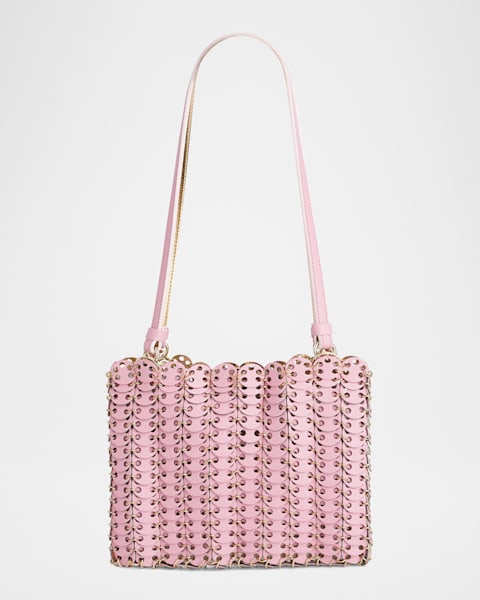 Rabanne Sparkle Nano Disc Shoulder Bag | Neiman Marcus