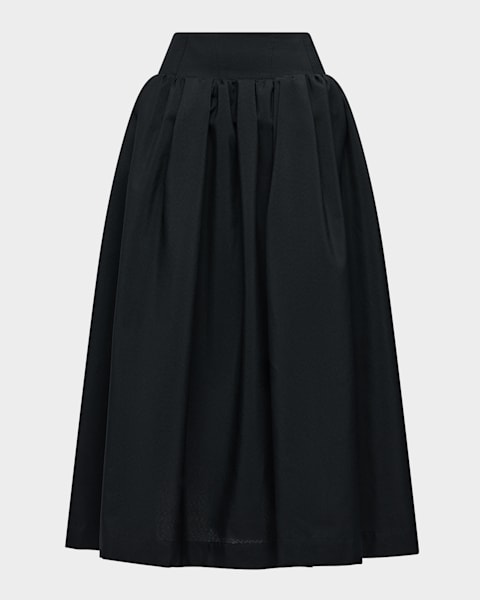 Philosophy di Lorenzo Serafini Pleated A-Line Maxi Skirt