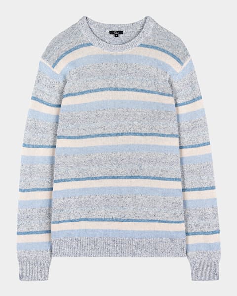 【アイスベア】Prada Full Zip knit Sweater Prada Men's Wool Quarter-Zip Polo Sweater | Neiman Marcus