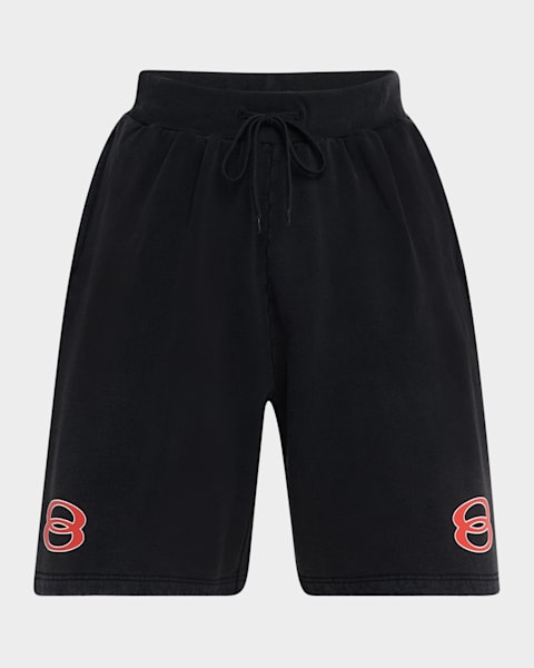 ショートパンツ BALENCIAGA BLACK STRETCH NYLON BERMUDA SHORTS Balenciaga Black Nylon Shorts Balenciaga