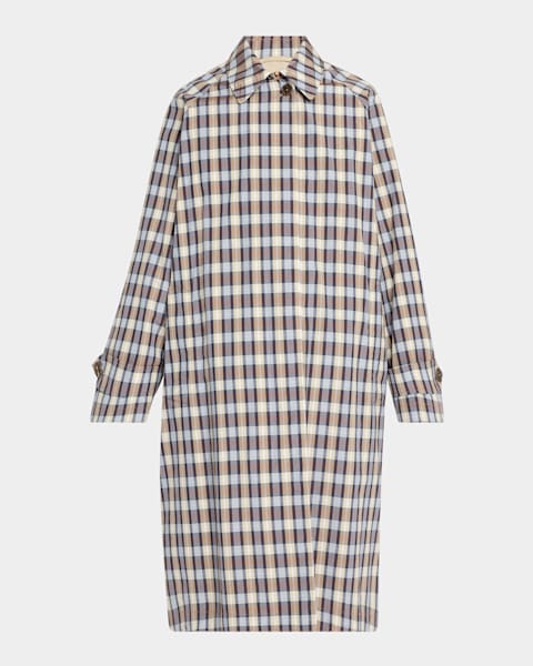 【関税＆送料込み】Marni Duster Coat Marni Duster Coat in Blublack | FWRD