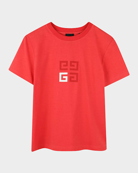 Boy's Classic Logo-Print T-Shirt, Size 8-14