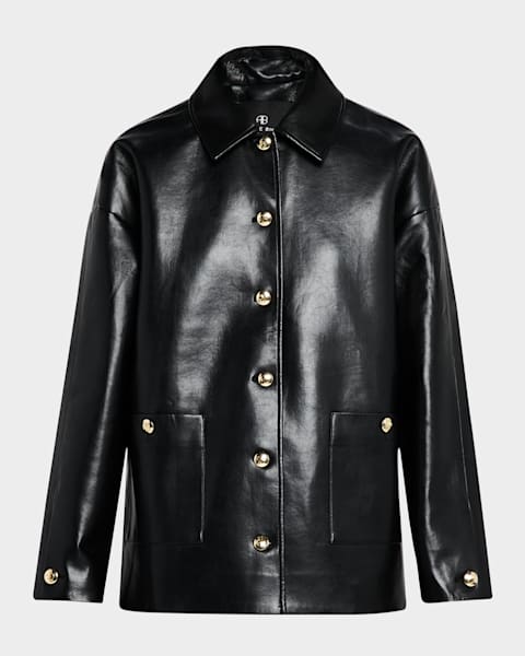 Weekend Max Mara Angel Leather Bomber Jacket | Neiman Marcus