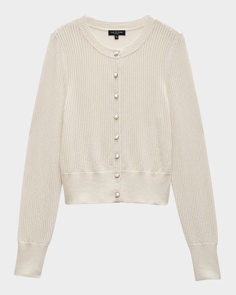 Rag & Bone Viola Striped Cardigan | Neiman Marcus