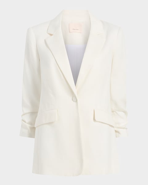 Brunello Cucinelli Metallic Cotton-Linen Canvas Double