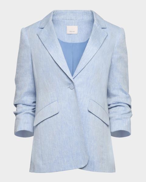 Co Oversized Single-Breasted Blazer Jacket | Neiman Marcus