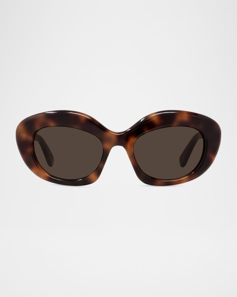 Curvy LW40153I Sunglasses | Neiman Marcus display picture 1