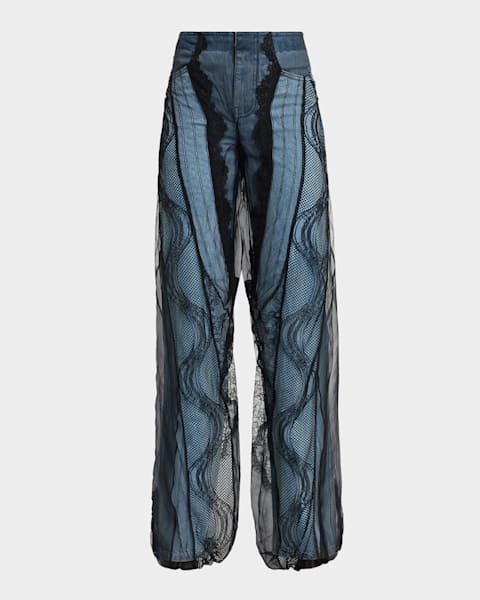 THE ROW Riaco Slim-Leg Crop Jeans | Neiman Marcus