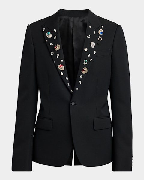 スカート MCQUEEN Tuxedo chemisier dress Mcqueen Tuxedo Chemisier Dress | Balardi