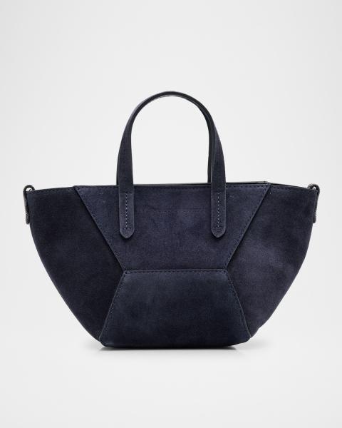 Brunello Cucinelli BC Duo Medium Shopper Raffia Tote Bag | Neiman