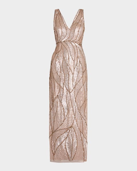 Stella McCartney Envers Draped Satin Halterneck Dress