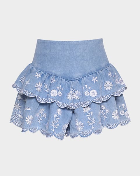 andmary Jenny denim mini skirt Mサイズ ANDMARY】Jenny denim mini skirt