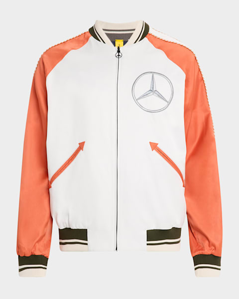 Moncler Men's Diounes Reversible Nylon Bomber Jacket
