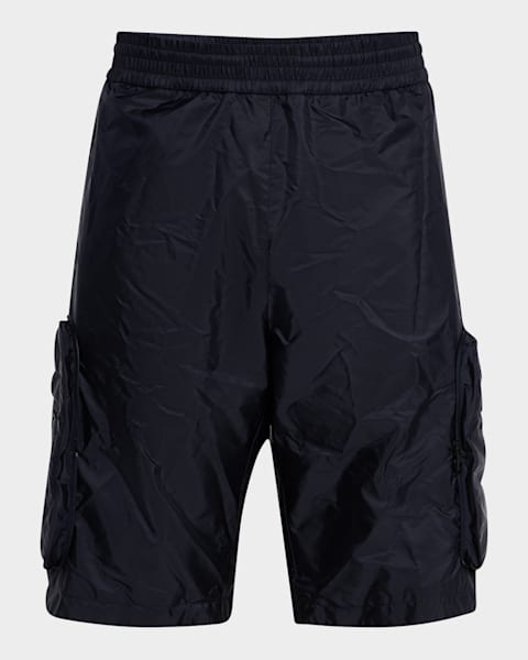 【関税&送料込】Moncler Shorts Moncler drawstring-waist Shorts | Black | FARFETCH