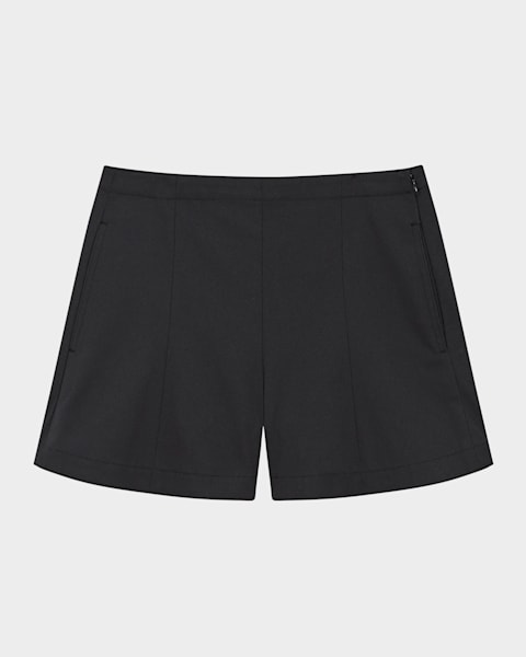 Chloe Velvet Micro Shorts | Neiman Marcus