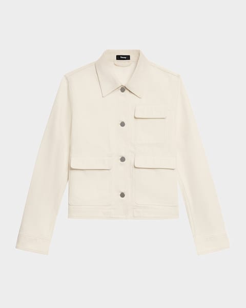 Theory Traceable Wool Slim Blazer Jacket | Neiman Marcus