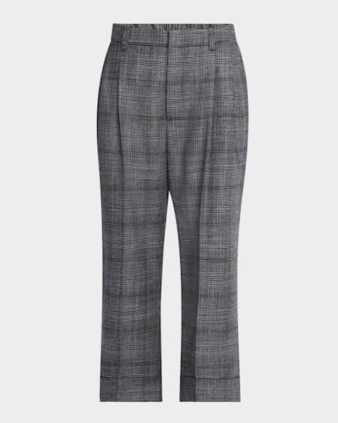 BOTTEGA VENETA テーラードウールパンツ 大人気 Bottega Veneta Subtle Striped Straight-Leg Wool Trousers